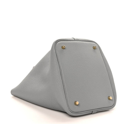 Taurillon Clemence Picotin Lock 22 MM Gris Pantin - NEESTRA