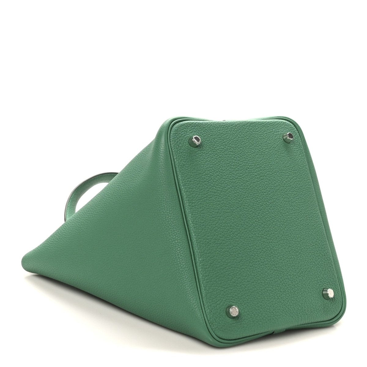 Taurillon Clemence Picotin Lock 22 MM Tote Vert Jade - NEESTRA