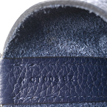 Taurillon Clemence Picotin Lock 26 GM Tote Bleu Nuit - NEESTRA