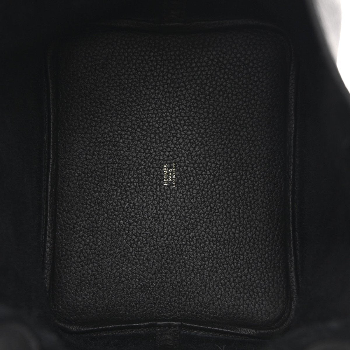 Taurillon Clemence Picotin Lock Tote Bag Calfskin Leather 22mm Black - NEESTRA
