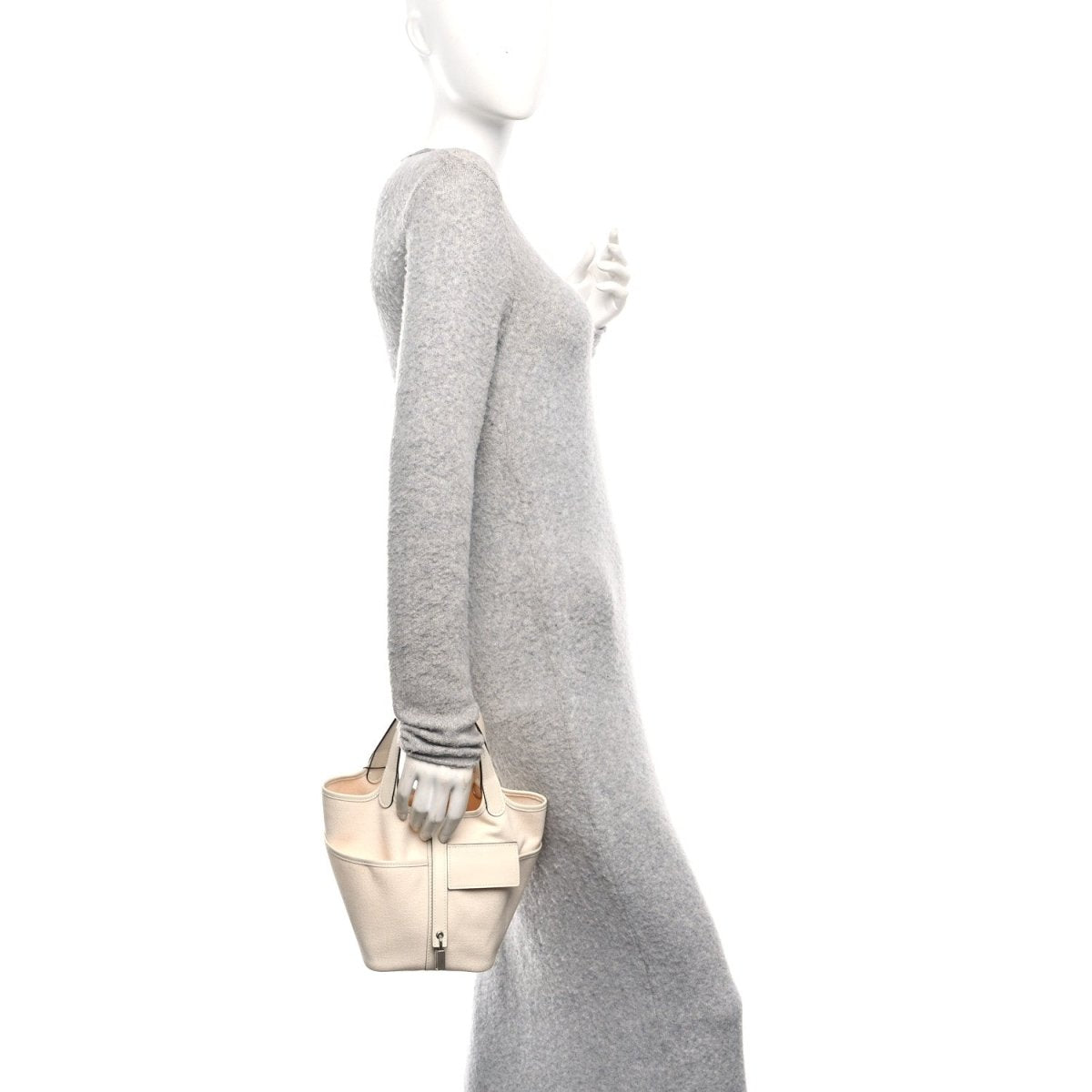 Toile Goeland Swift Cargo Picotin Lock 18 Cream White Tote - NEESTRA