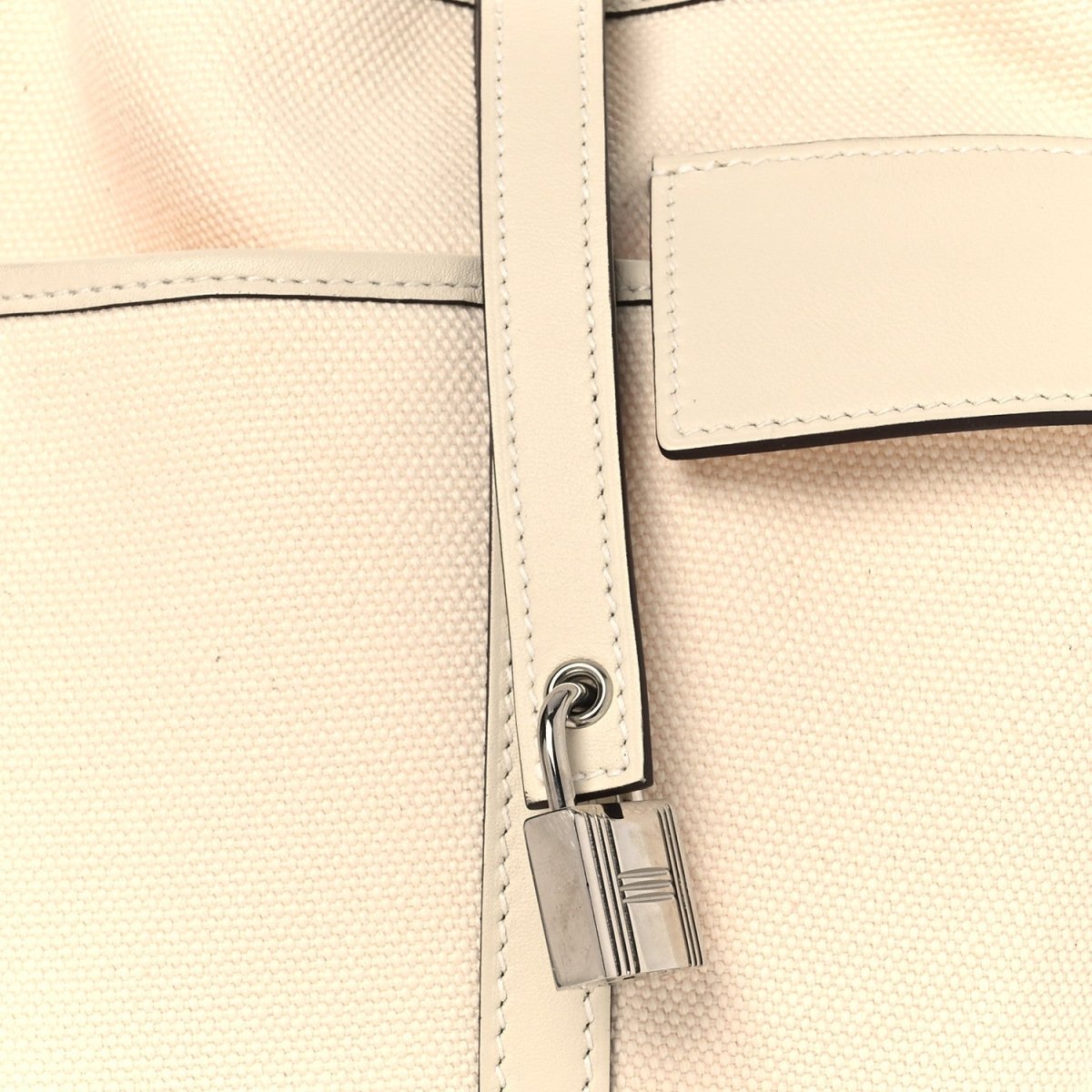 Toile Goeland Swift Cargo Picotin Lock 18 Cream White Tote - NEESTRA